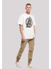 F4NT4STIC Heavy Oversize T-Shirt Marvel Avengers Infinity War Marvel Logo in weiß