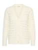 Kaffe Strickjacke KAelena Regular fit in Chalk