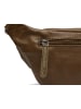 The Chesterfield Brand C23.1022 Severo Waist Bag Washed Waxed Leder in olivgreen