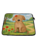 Mr. & Mrs. Panda Laptop Tasche Hund Dame Design ohne Spruch in Weiß