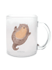 Mr. & Mrs. Panda Teetasse Otter Umarmen ohne Spruch in Transparent