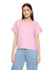 CARTOON Leinenbluse mit Ärmelaufschlag in Fragrant Lilac