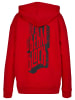 DEF Kapuzenpullover in red