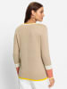 WITT WEIDEN Pullover in beige-champagner-gemustert