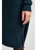 Oxmo Strickkleid OXIda 21800050-ME Feinstrickkleid mit V-Ausschnitt in Blau