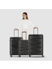 Redolz Essentials 10 3-SET 4 Rollen Kofferset 3-teilig in black-metallic 2
