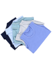 TupTam Baby Jungen Achselbody 5er Pack in hellblau