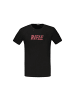 Rifle Schwarz Baumwolle T-Shirt