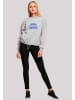 F4NT4STIC Oversize Sweatshirt Retro Car Oversize Japanese Streetstyle in grau meliert