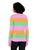 CARTOON Kaschmir-Pullover mit Rundhalsausschnitt in Purple/Orange
