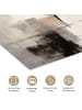 OnlyWow Poster Abstrakte Kunst weiß schwarz