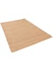 Pergamon Naturfaser Teppich Jute Salsa Uni in Beige