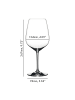 RIEDEL Glas 2er Set Cabernet Rotweingläser Extreme in 800 ml in transparent