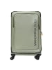 Mandarina Duck Eco Coated 4 Rollen Trolley L 78 cm mit Dehnfalte in mud