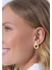 Elli Ohrringe 925 Sterling Silber Kreis in Gold