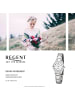 Regent Armbanduhr-Analog silber klein (ca. 29mm) Regent Metallarmband