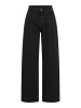 Vila Wide Fit Jeans in Black Denim