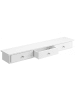SONGMICS Wandregal Custos-old in Weiß - (B)80 x (H)10 x (T)15 cm
