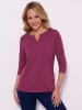 Sieh an! 3/4-Arm-Shirt in malve