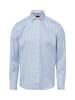 Finshley & Harding Hemd in blau weiß