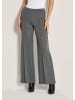 MADELEINE Weite Jerseyhose mit Biesen in steingrau