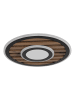 Globo lighting Deckenleuchte "WOODY" in black