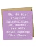 Mr. & Mrs. Panda Anlasskarte Spruch Kreatives Chaos mit Spruch in Lavendeltraum