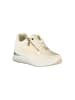 Laura Biagiotti Weiße Polyurethan-Sneaker