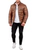 Reichstadt Herren Regular Fit Jacke Echtleder in Brown