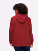 sheego Sweatjacke in kirsche