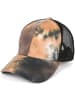 styleBREAKER Baseball Cap in Orange-Schwarz