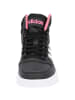 adidas Sneakers High in black/white/pink
