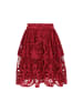 faina Women Skirt in wine red