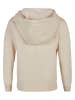 Urban Classics Zip-Kapuzenpullover in whitesand