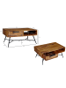 KADIMA DESIGN Couchtisch | Sheesham, 87x41x55cm, Schublade, Stauraum