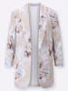 Sieh an! Blazer in sand-ecru-bedruckt