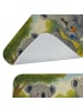 Mr. & Mrs. Panda Badteppich Koala Familie Design ohne Spruch in Weiß