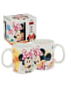 Disney Minnie Mouse Keramik Tasse Mouse | Minnie Maus | 325 ml | Henkel-Becher Geschenkbox