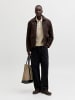 Jack & Jones Gestricktes Polo in Whitecap Gray