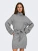 ONLY Strickkleid in Ultimate Grey