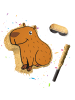 relaxdays 3-tlg. Pinata Set "Capybara" in Braun