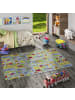 Snapstyle Kinderteppich Abenteuerland in bunt