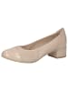 Caprice Pumps in BEIGE NAPPA