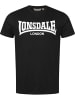 Lonsdale T-Shirt "Fulwood T-Shirt Normale Passform" in Schwarz