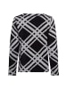Street One Pullover in schwarz hellgrau - 0002