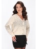 faina Women Cardigan in light beige