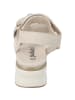 Palado Plateau-Sandaletten Gyapon in Beige