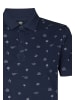 Petrol Industries Poloshirt mit All-over Muster Outer Banks in Blau