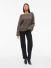 Vila Strickpullover in Falcon