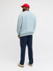 JACK & JONES PLUS Sweatshirt in Celestial Blue
